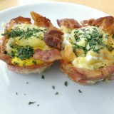 Recept: bacon-bakje met ei