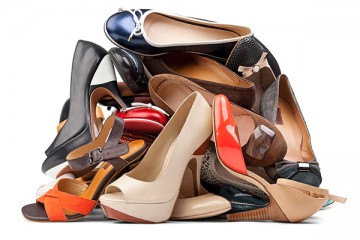 verzameling schoenen