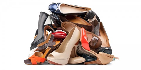 verzameling schoenen
